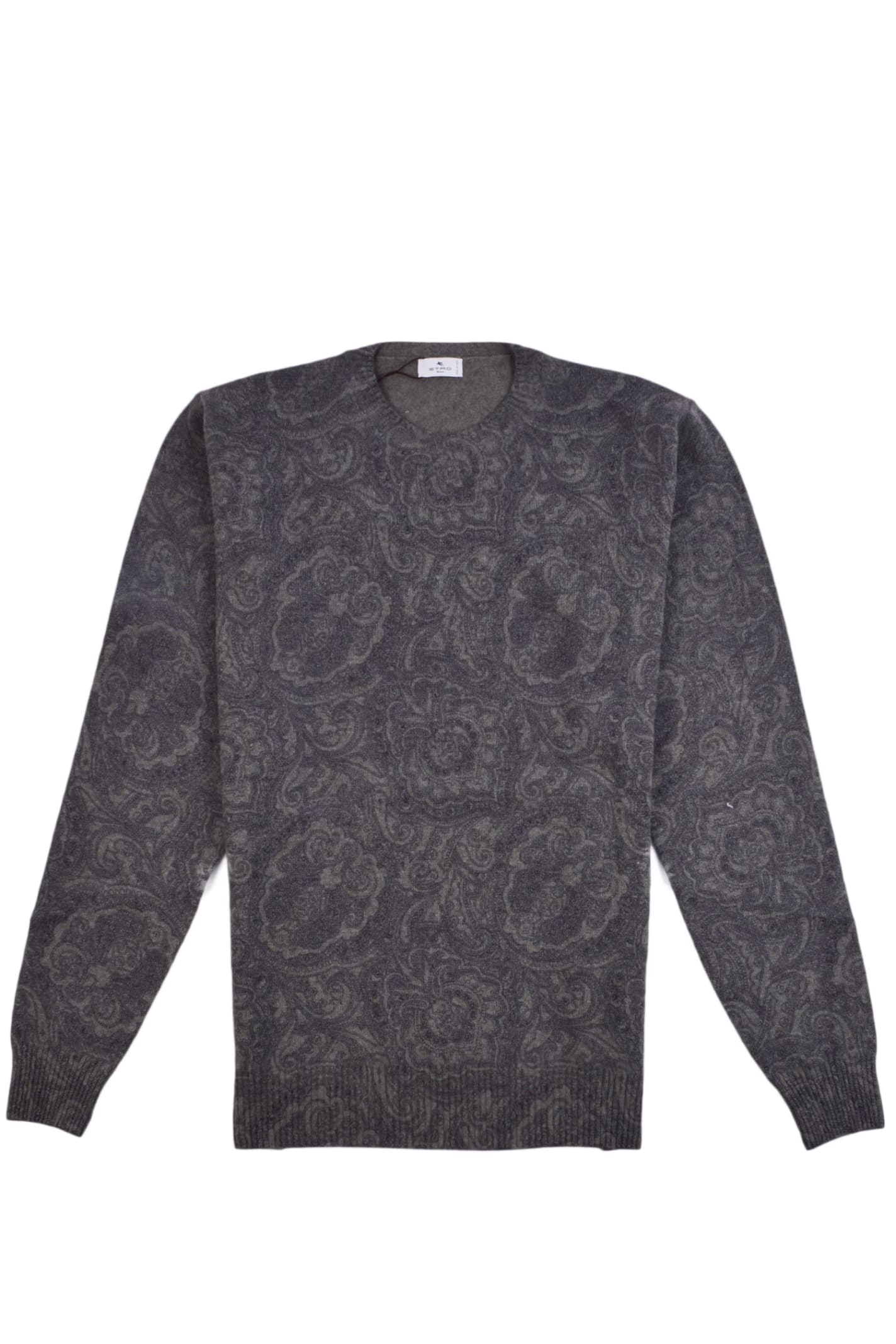 Etro Wool Sweater With Paisley Motifs