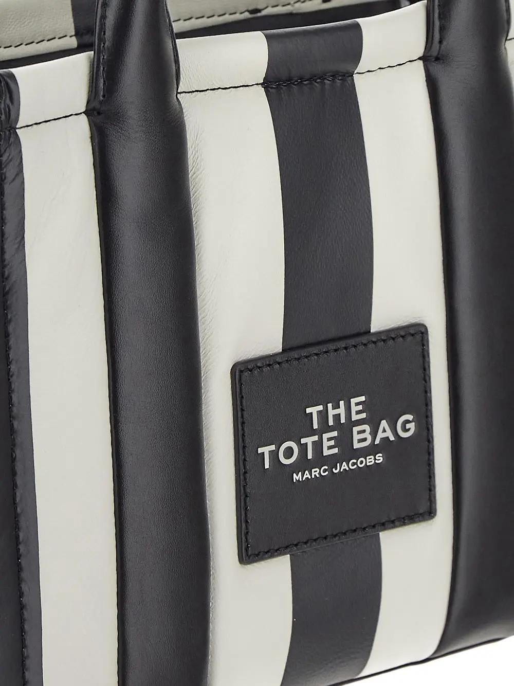 Shop Marc Jacobs The Tote Bag In Black/white