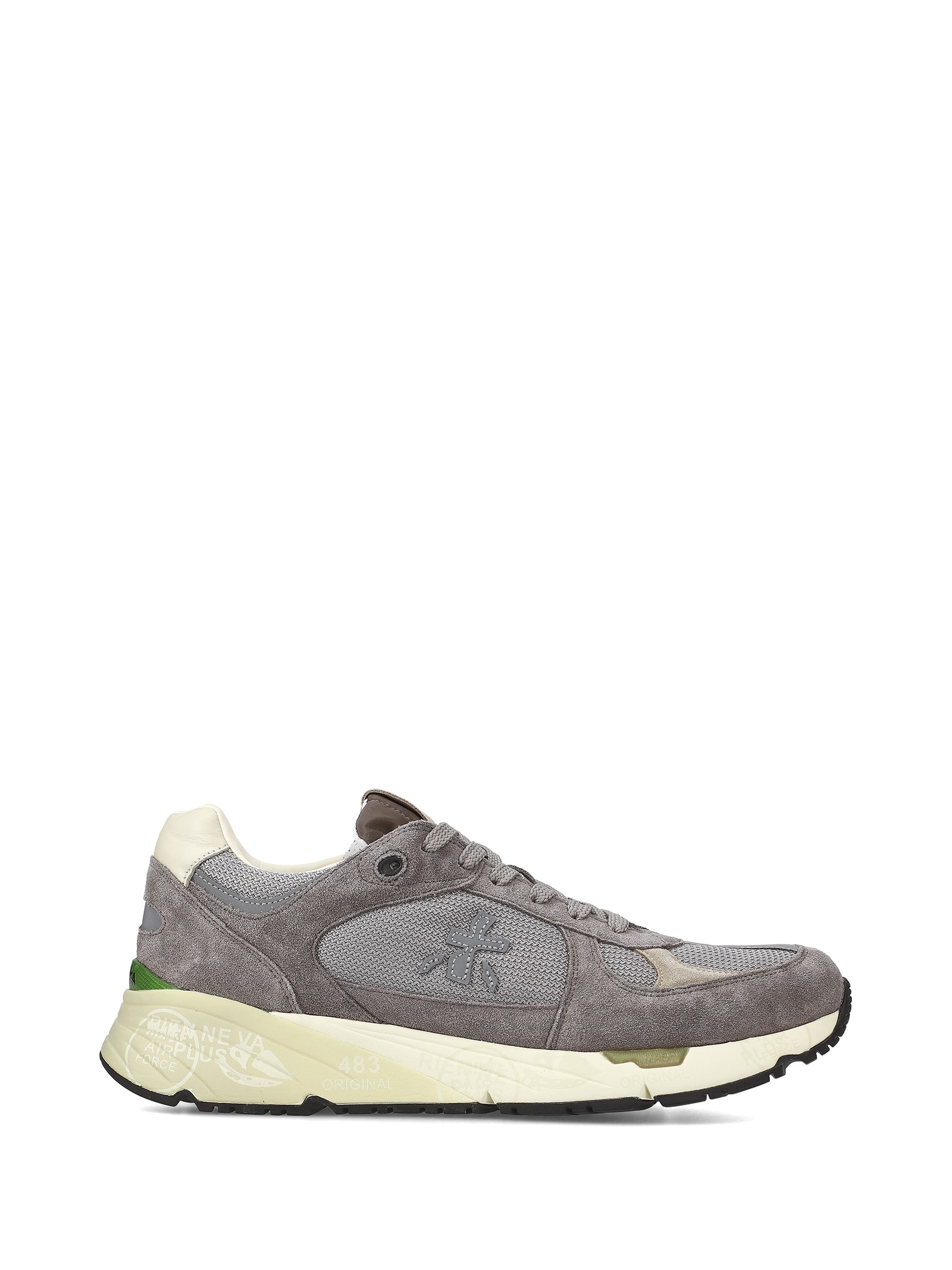 White Premiata Sneaker Mase 6888 Grey Men In Grigio