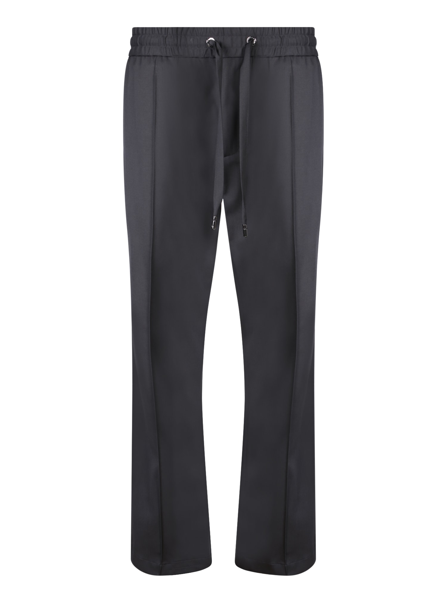 Shop Dolce & Gabbana Wide Fit Black Trousers