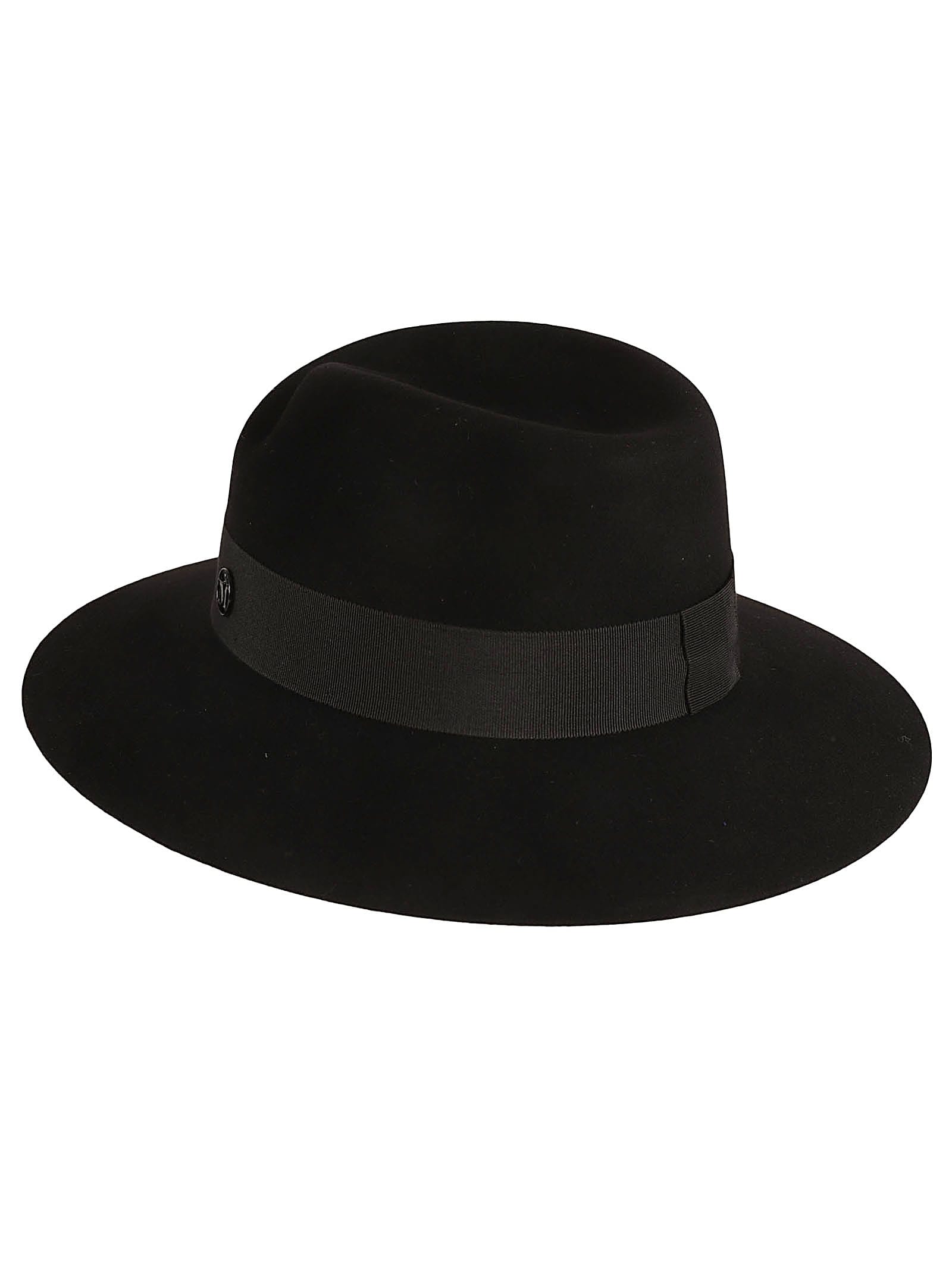 Shop Maison Michel Virginie Hat In Black