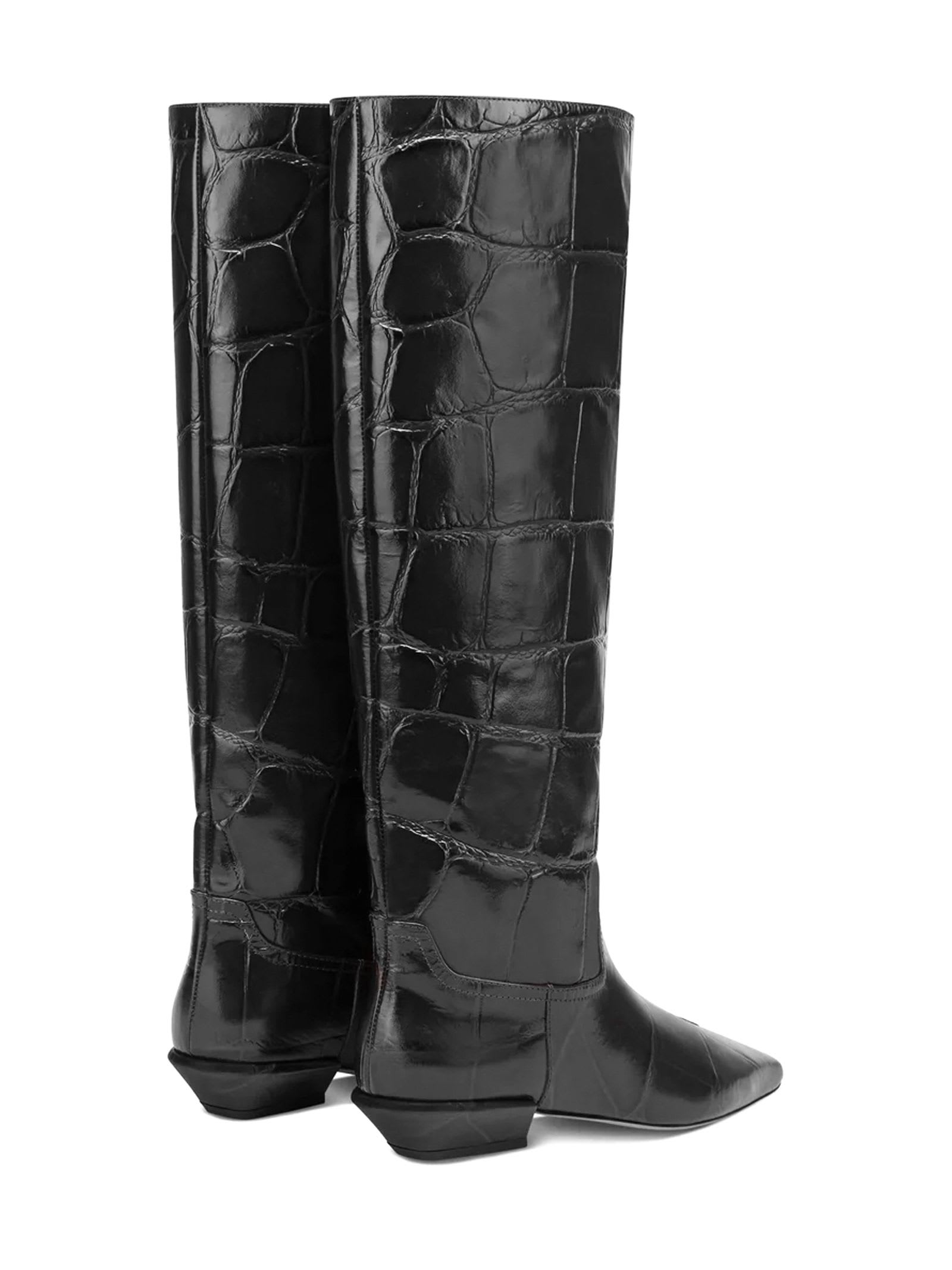 Shop Paris Texas Bettina Boot 25 In Black