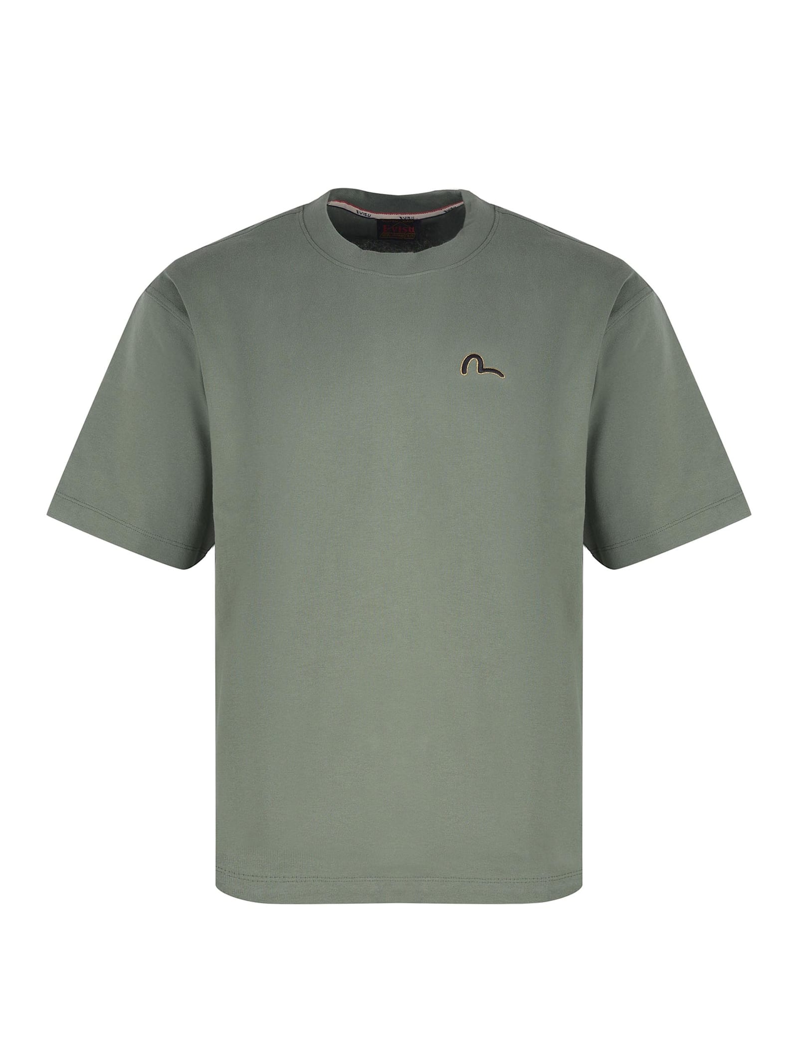 T-shirt Evisu Military Green Cotton