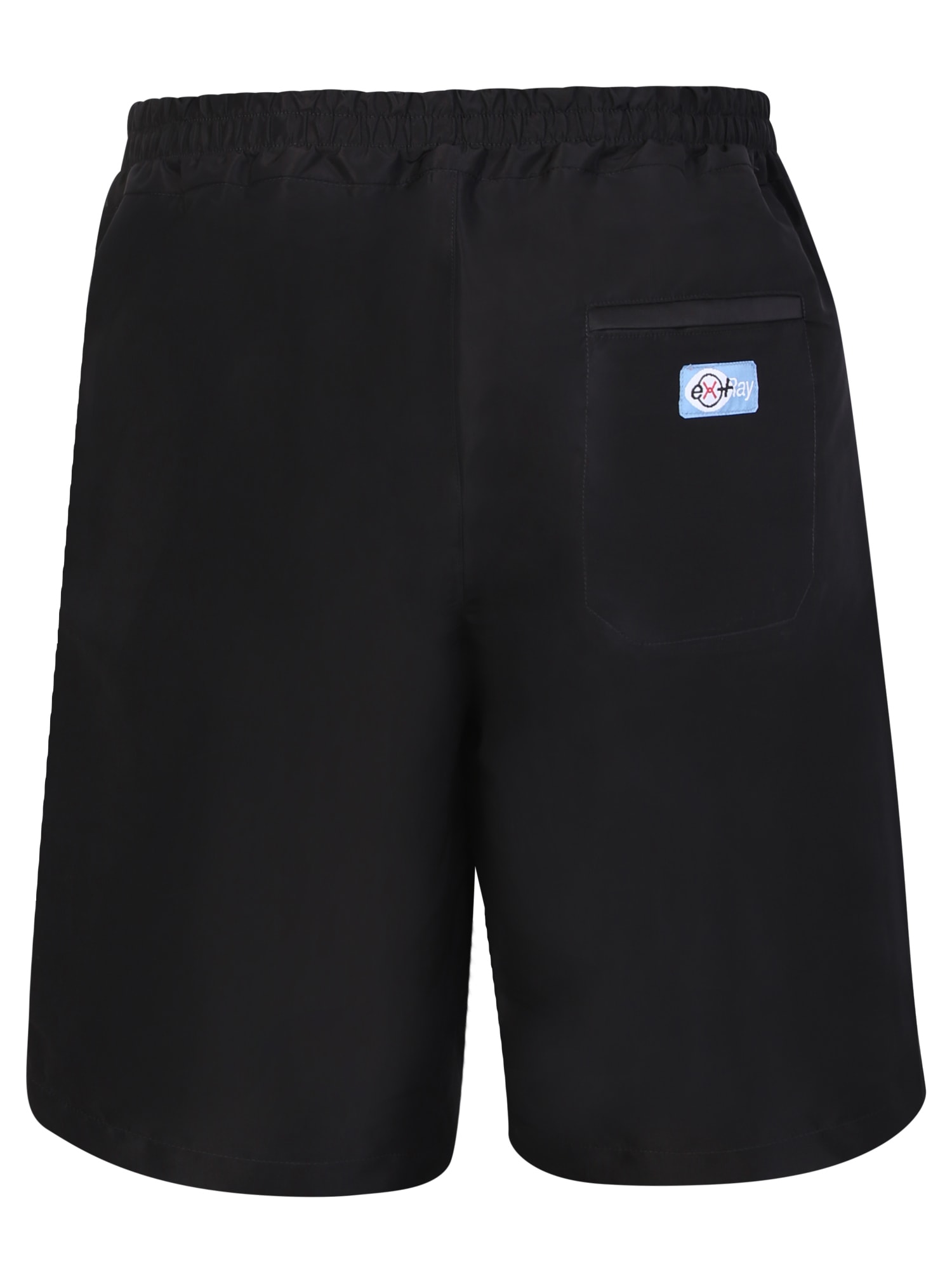 Shop Heron Preston Exray Shorts In Black