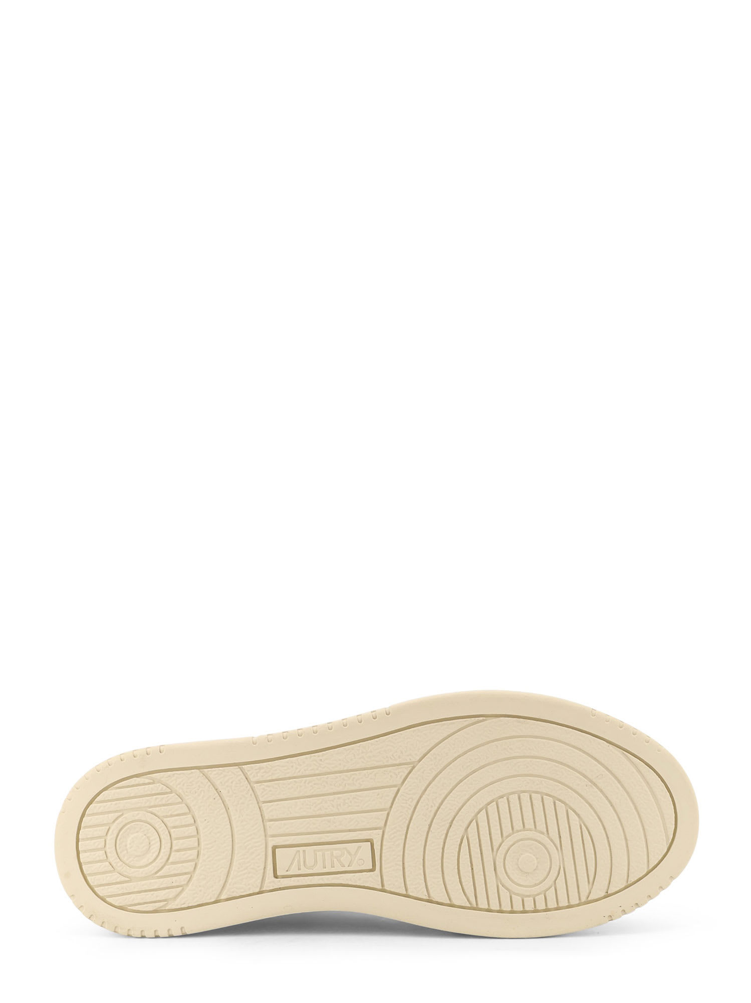 Autry Medalist Low Leather Low-top Sneakers With Suede Inserts In White