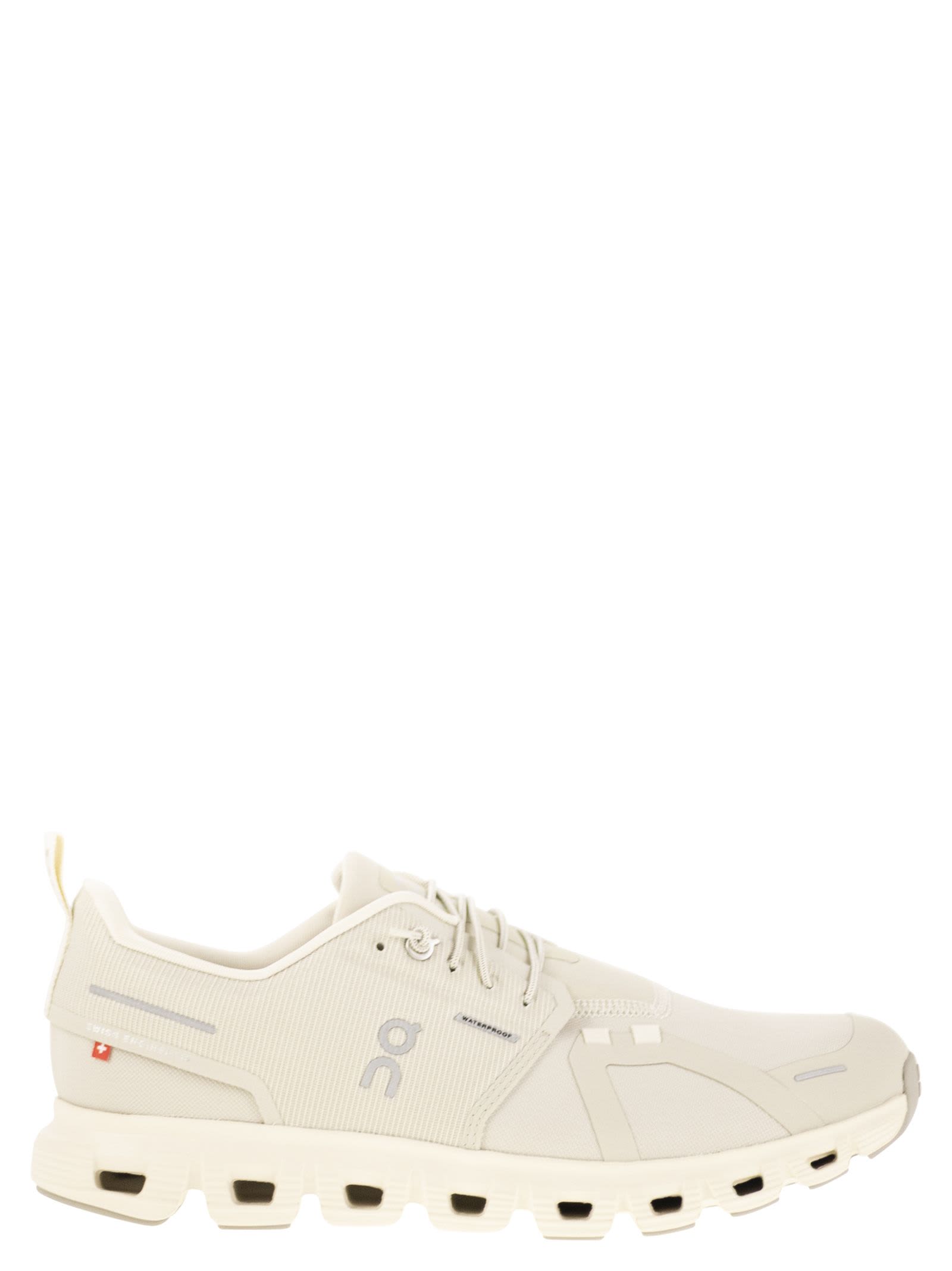 On Mesh Lace-up Sneakers Pull Tab In White