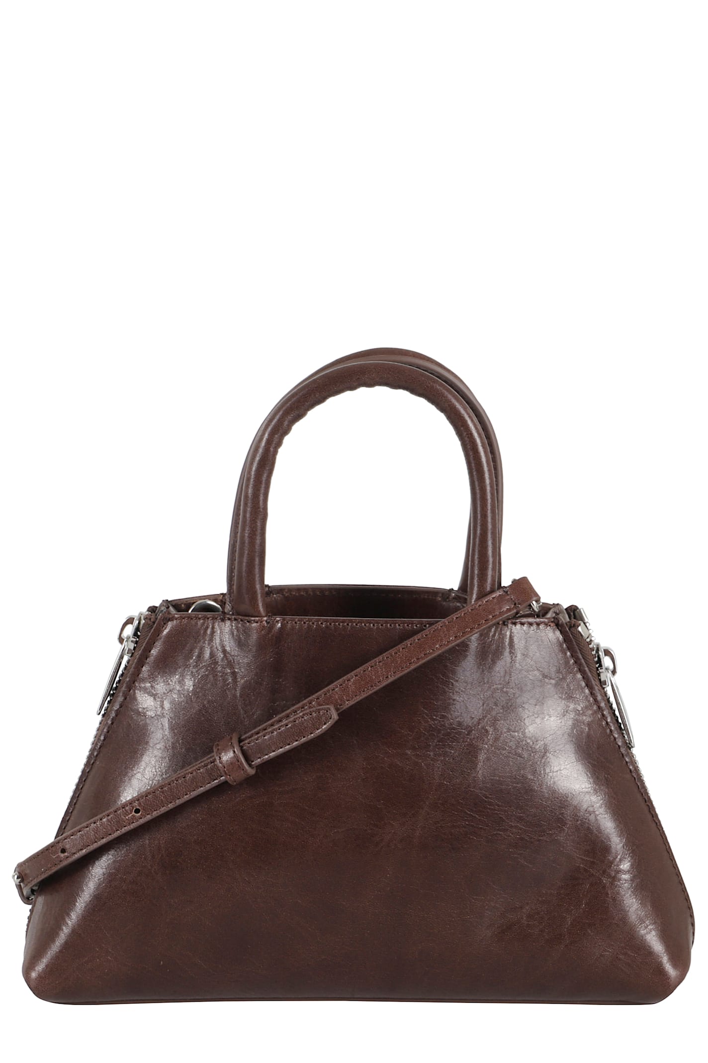 Coperni Mini Data Bag In Brown