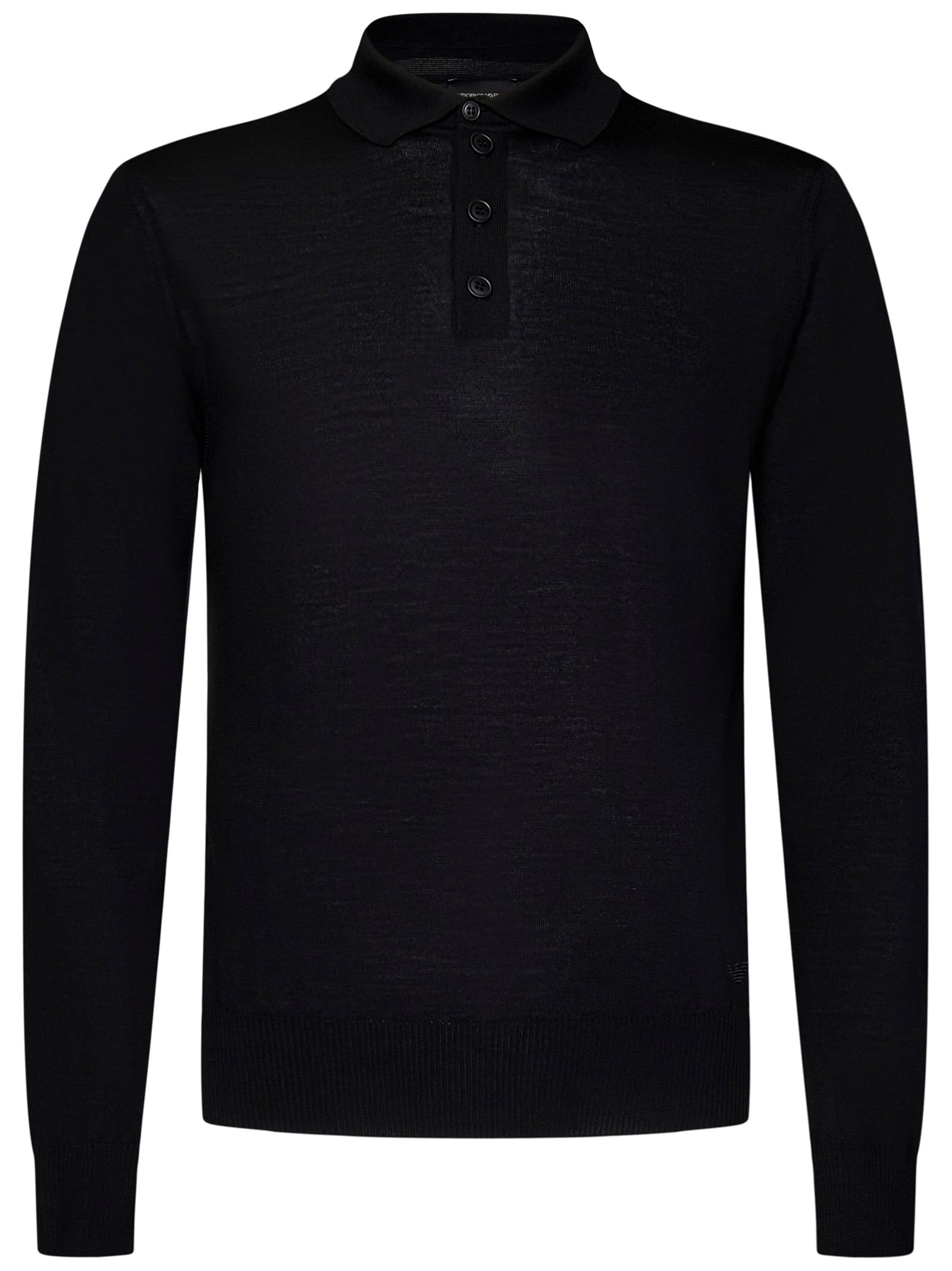 Shop Emporio Armani Sweater In Black