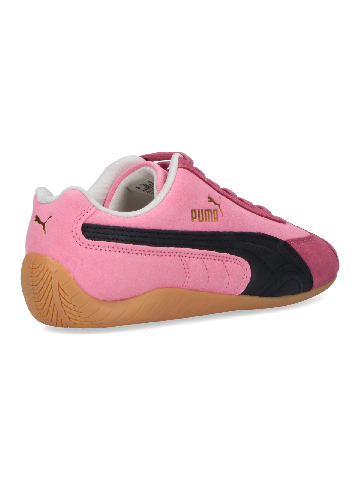 Puma Sneakers With Contrast Panels And Rubber Sole In Pink