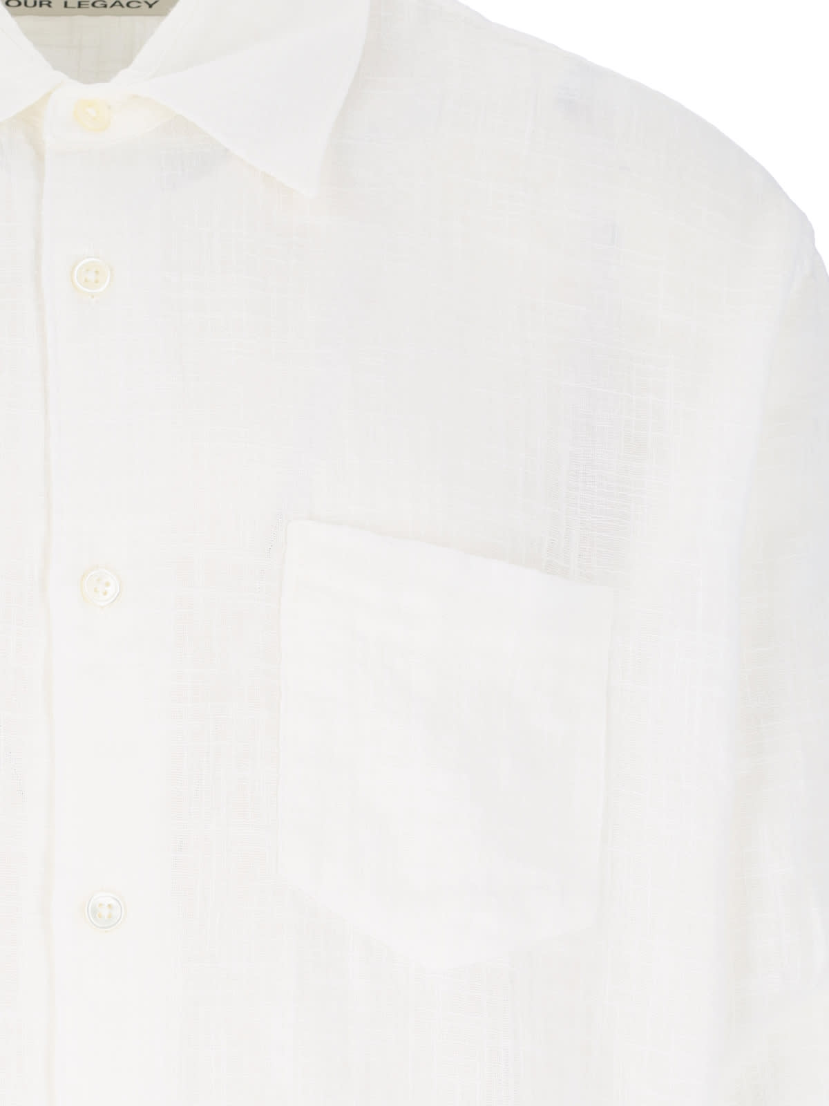 Shop Our Legacy Pocket Shirt In White