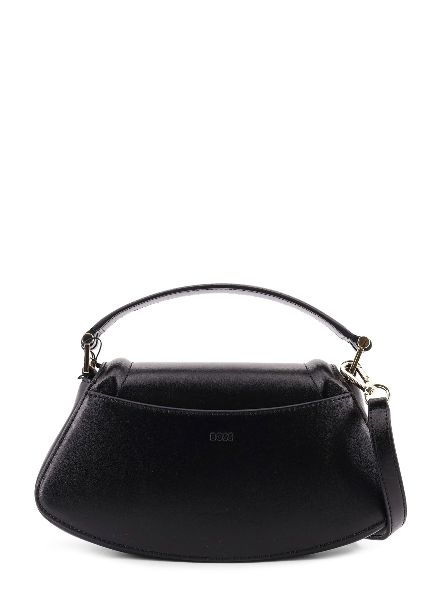 Hugo Boss Boss Women Ariell Leather Shoulder Bag In Black