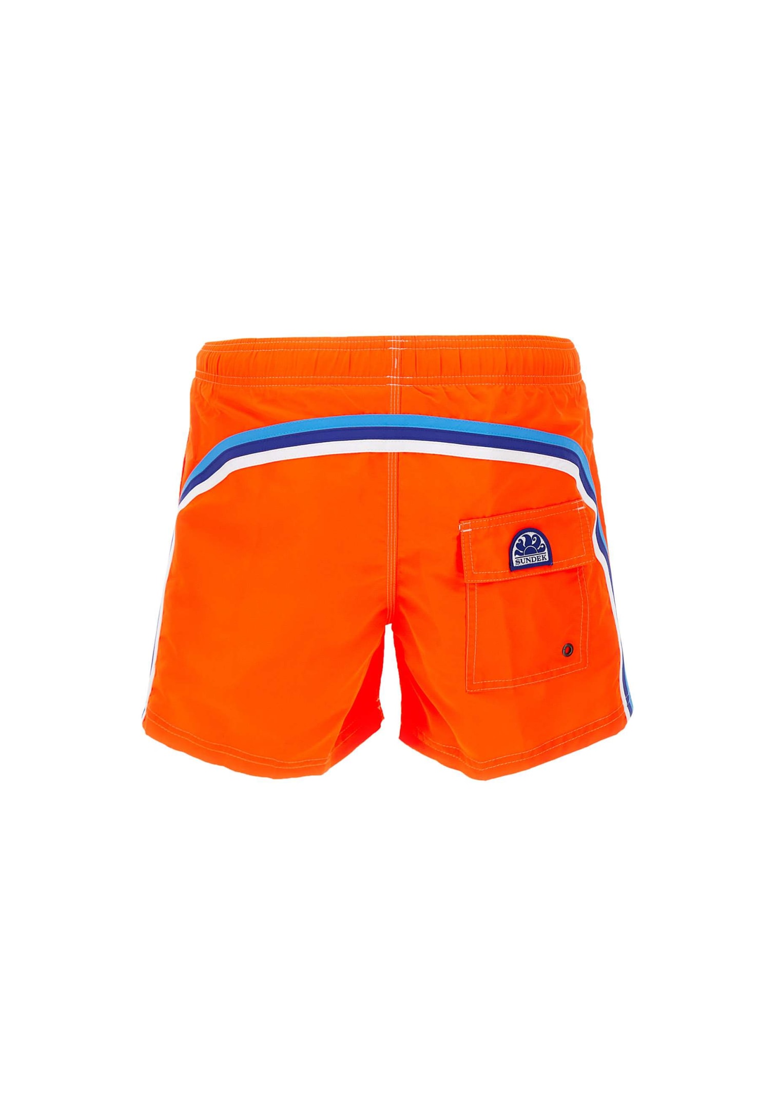 Shop Sundek Boardshort Swimsuit  In Orange