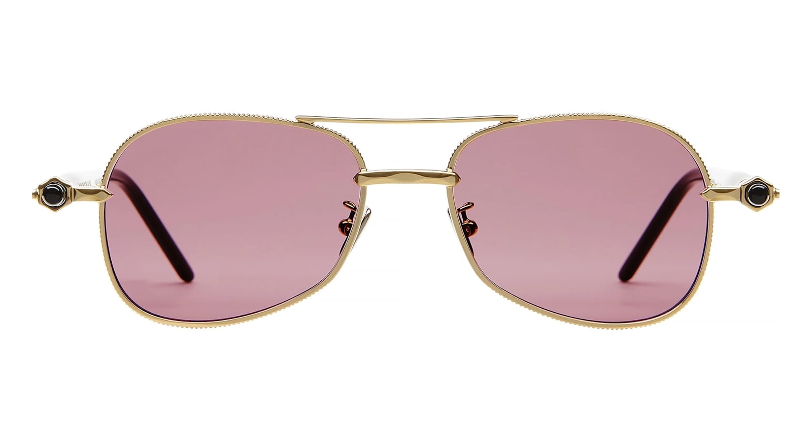 Kuboraum Mask P75 Gdm - Gold Sunglasses In Gold