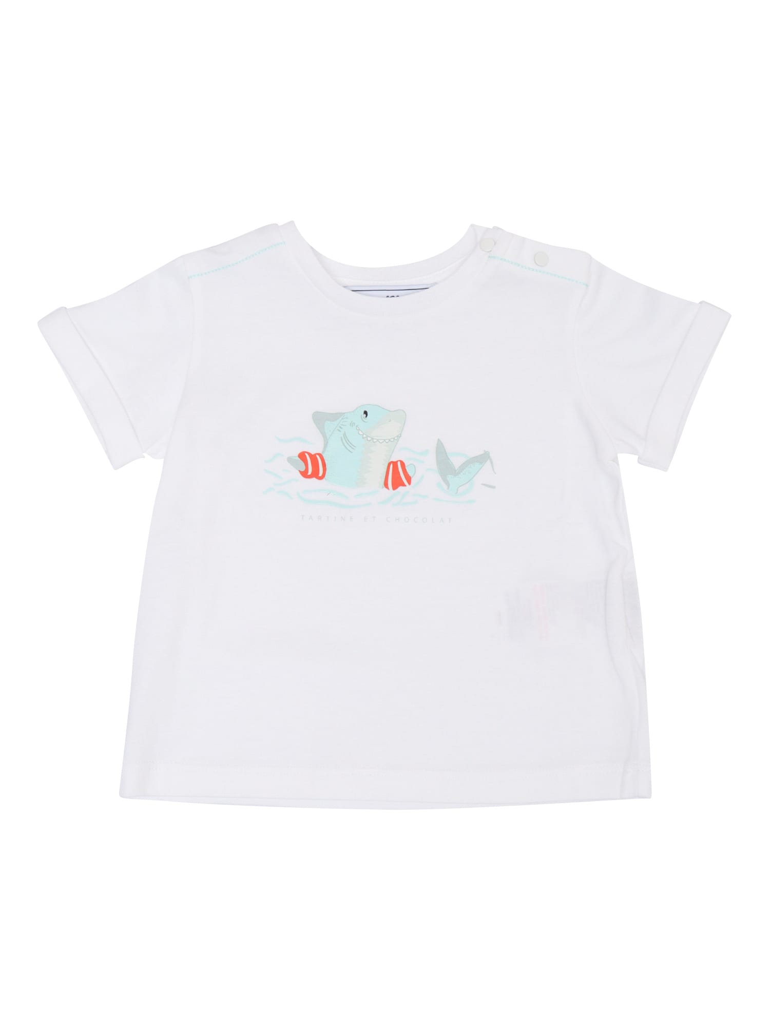 Tartine Et Chocolat Kids' T-shirt In Blue