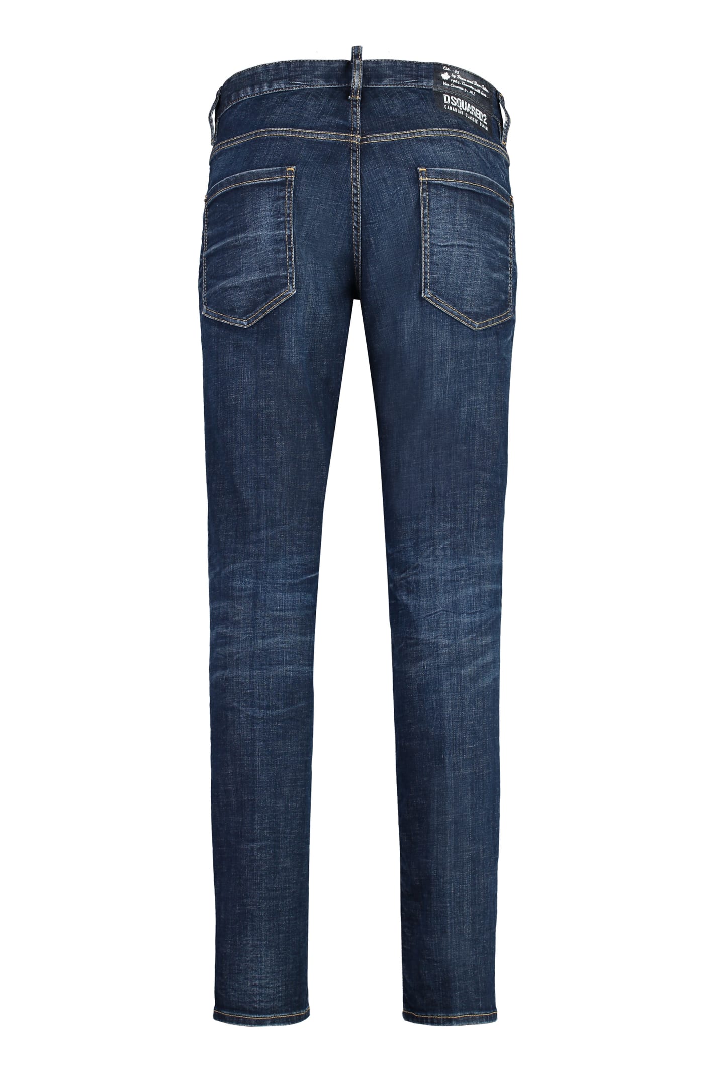 Shop Dsquared2 Cool-guy Jeans In Navy Blue