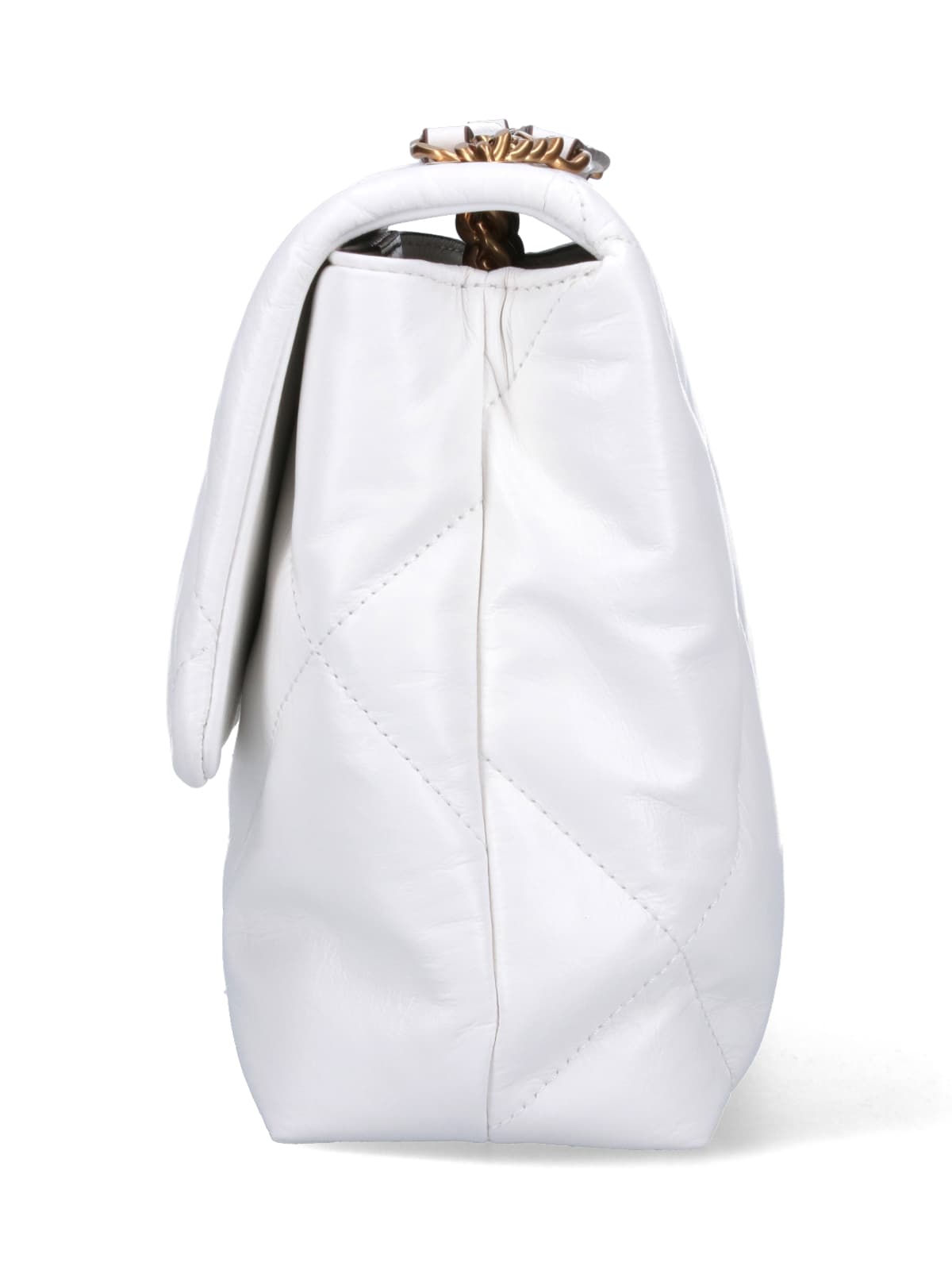 Shop Tory Burch Kira Small Shoulder Bag In Bianco
