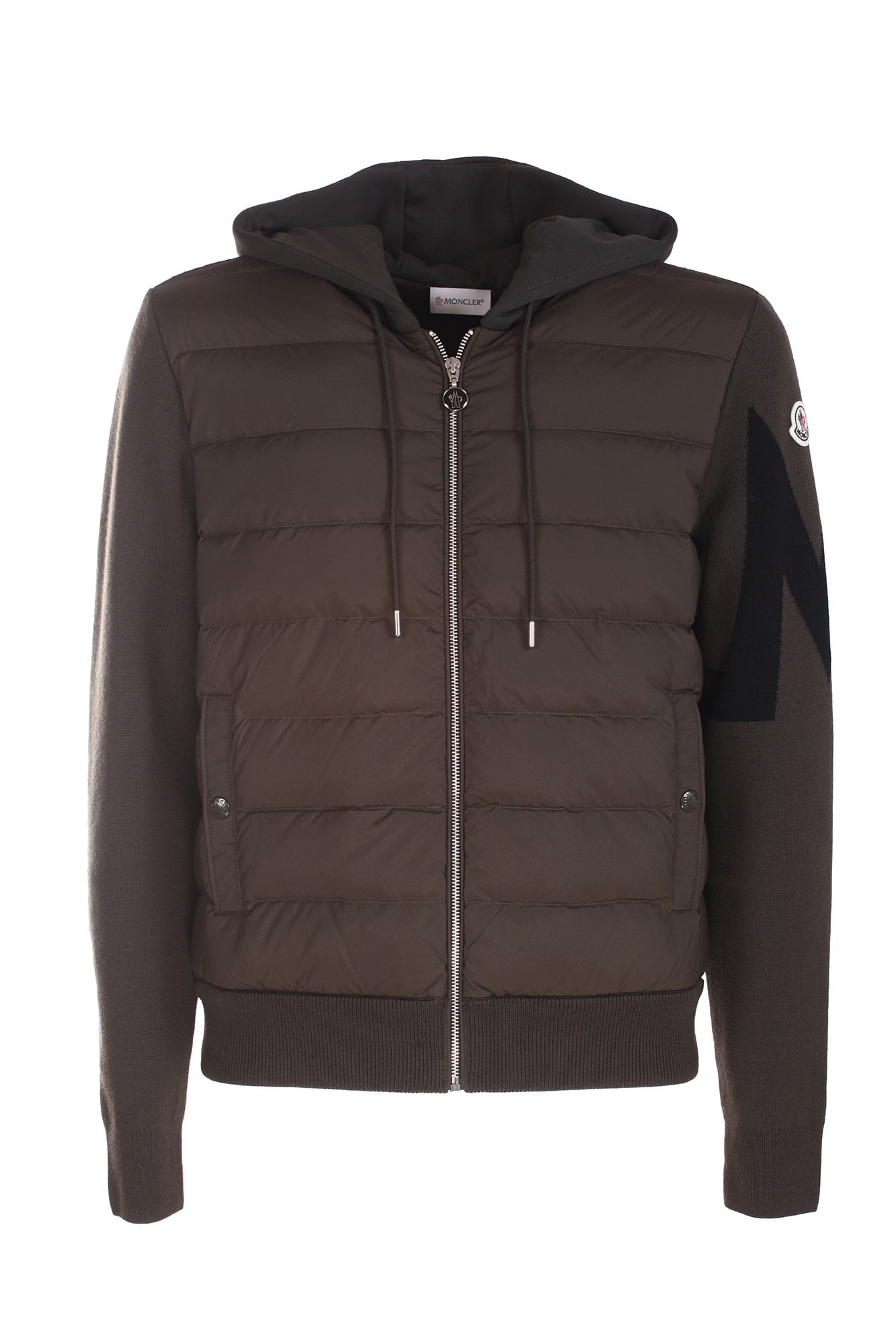 Moncler Padded hooded cardigan