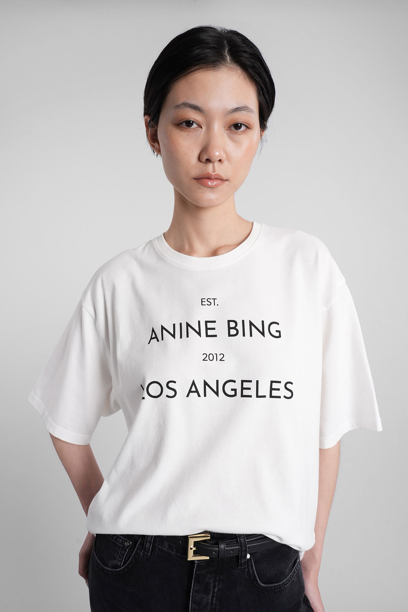 Rudy T-shirt In White Cotton