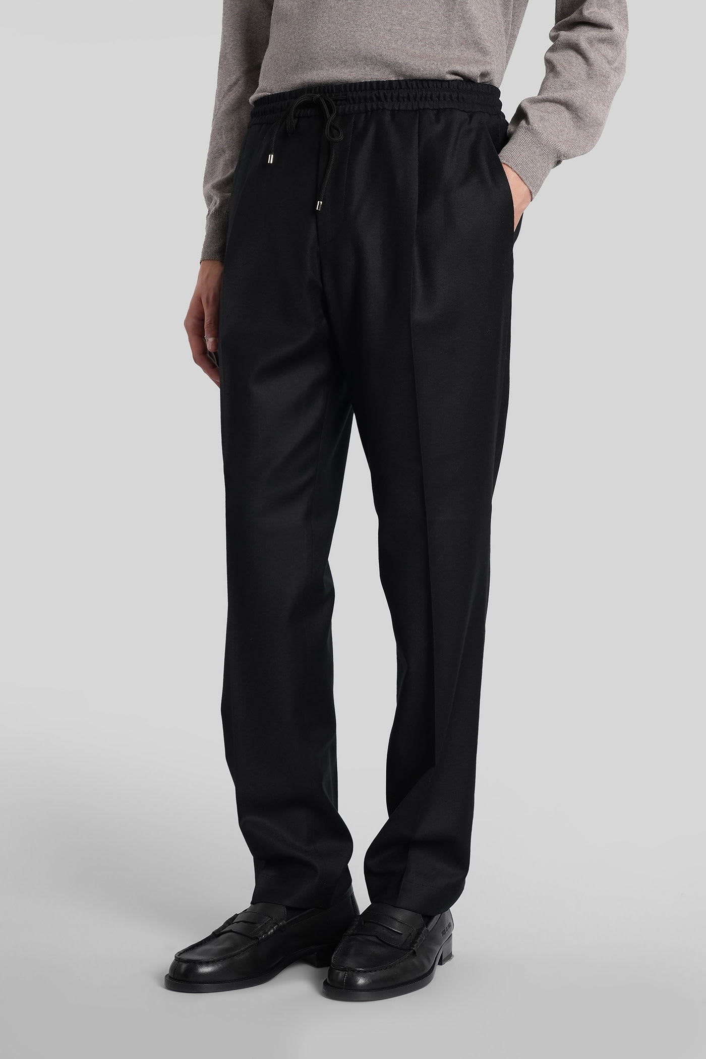 Briglia 1949 Wimbledons Pants In Black Cotton In Black