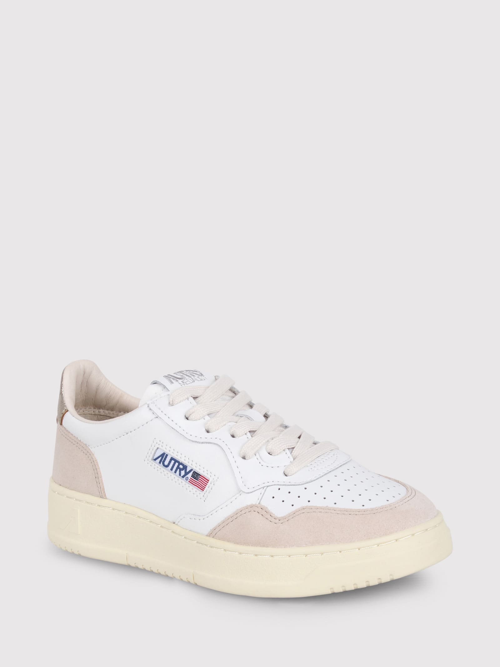 Shop Autry Medalist Panelled Sneakers