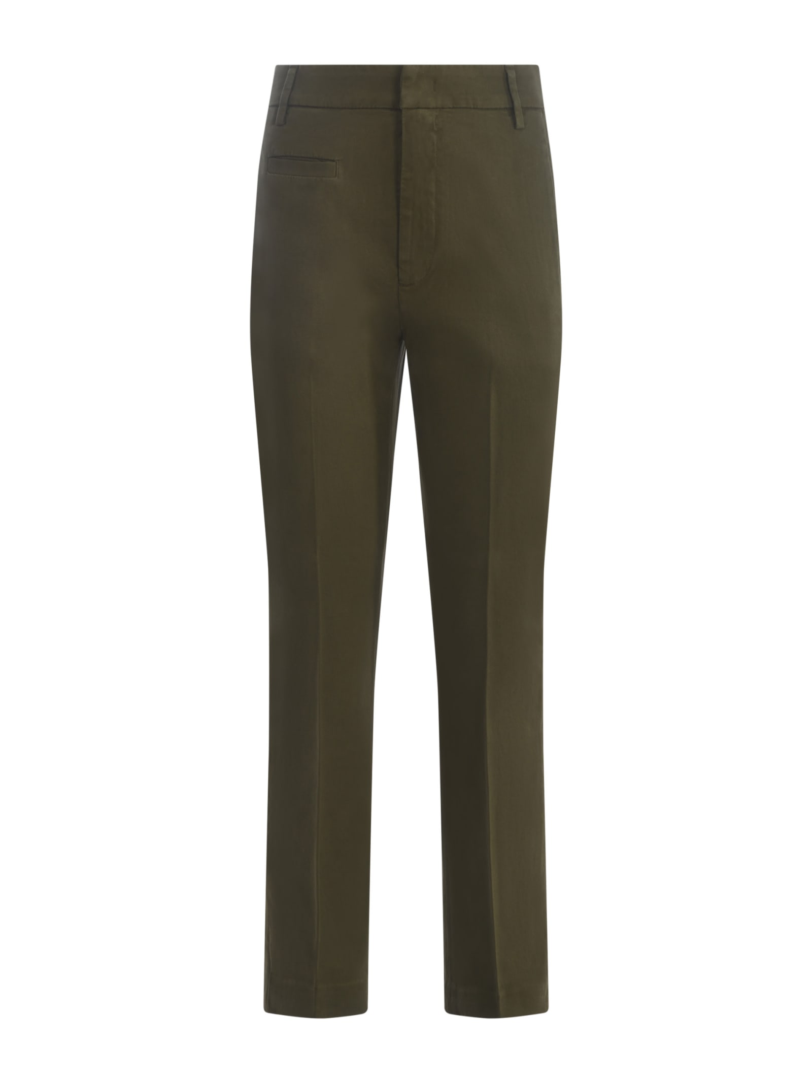 DONDUP TROUSERS DONDUP ARIEL IN STRETCH COTTON
