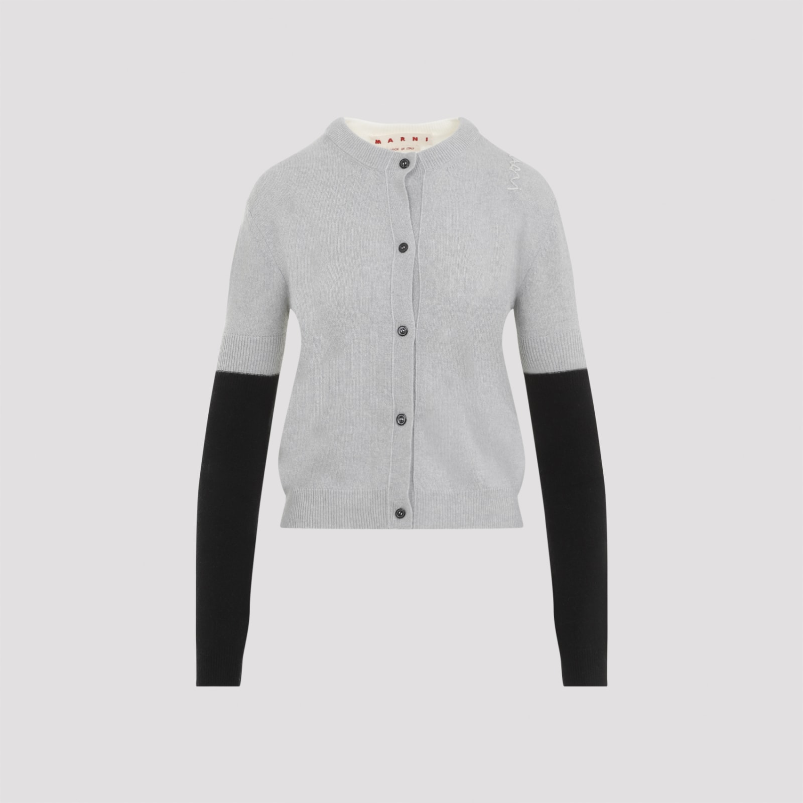 MARNI VIRGIN WOOL CARDIGAN 