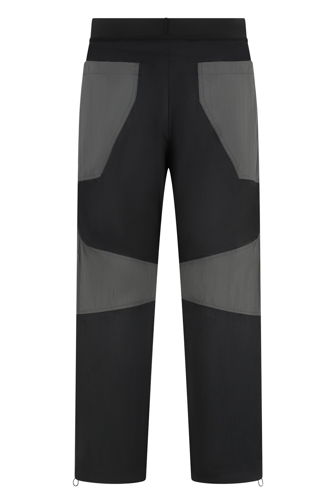 Ranra Techno Fabric Track Pants In Black