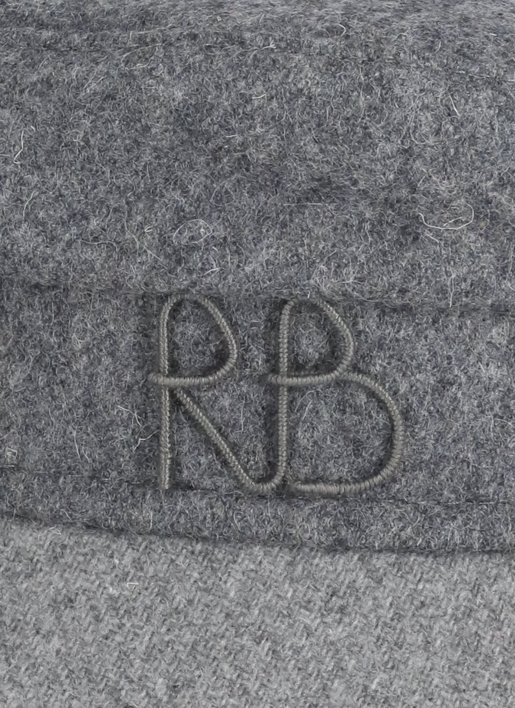 Shop Ruslan Baginskiy Wool Hat In Grey