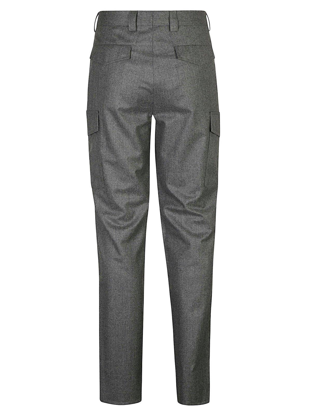 Shop Brunello Cucinelli Tapered Trousers