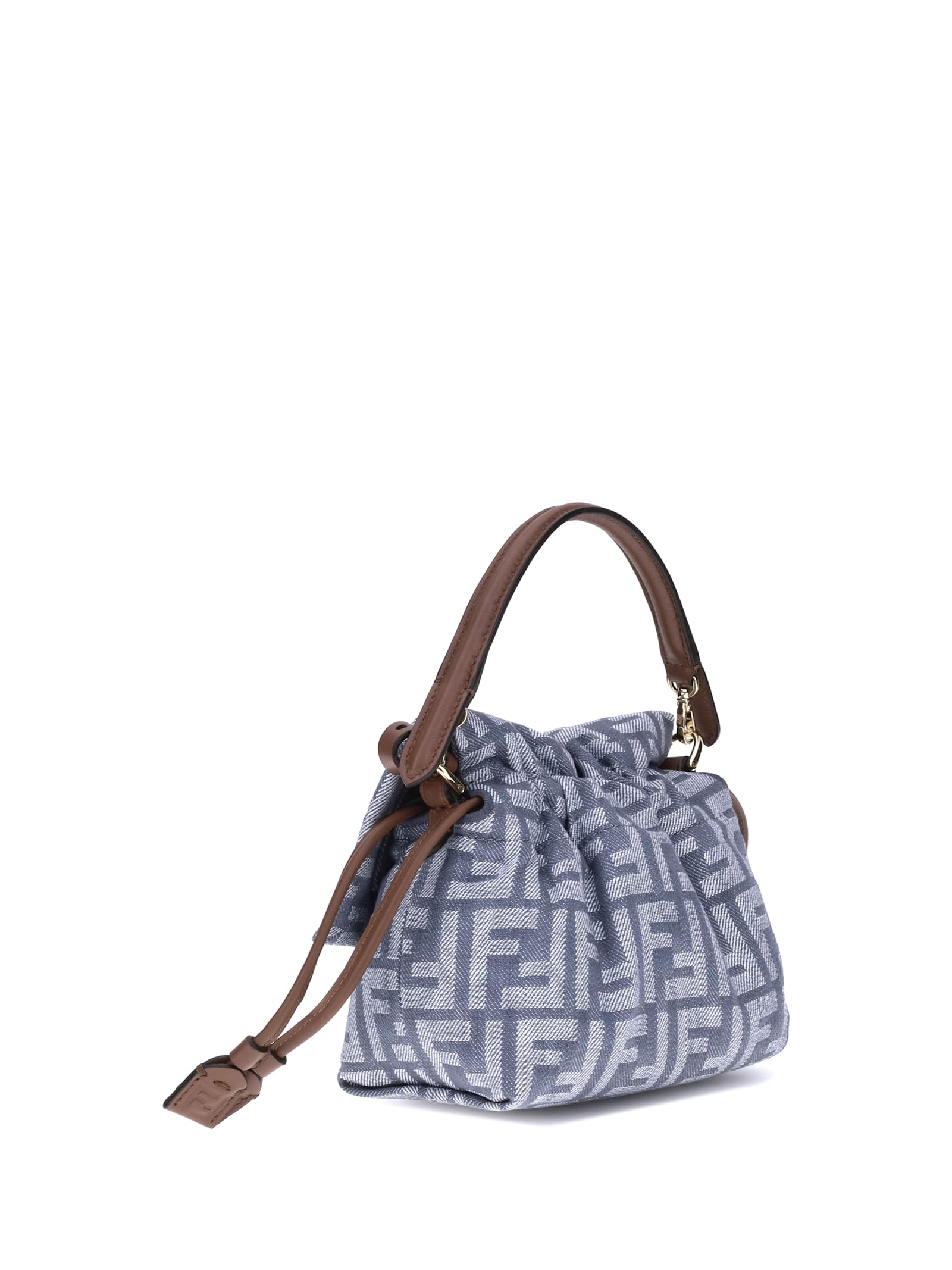 Fendi Small Mamma Baguette Shoulder Bag In Multi