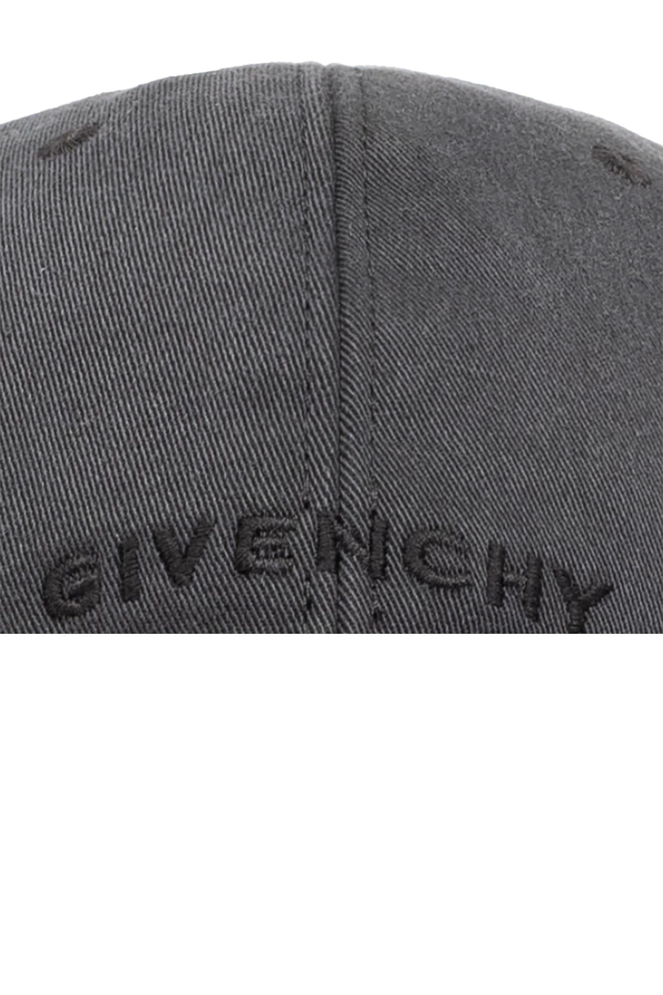 Shop Givenchy Baseball Cap In Nero