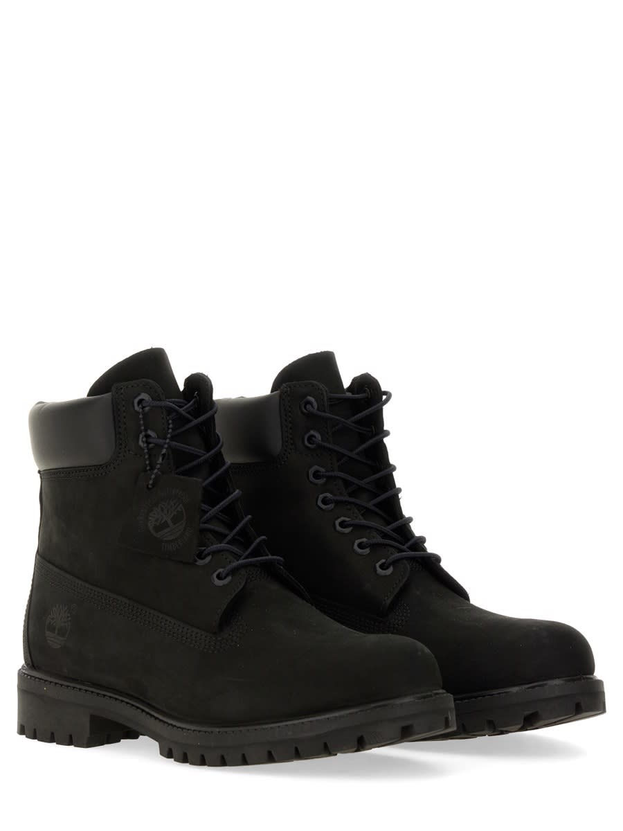 Shop Timberland ® Waterproof Lace-up Boot In Black