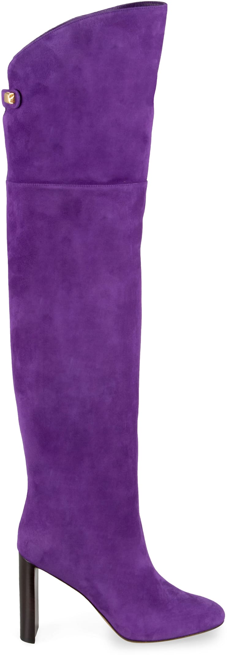 MAISON SKORPIOS MARYLIN SUEDE KNEE HIGH BOOTS