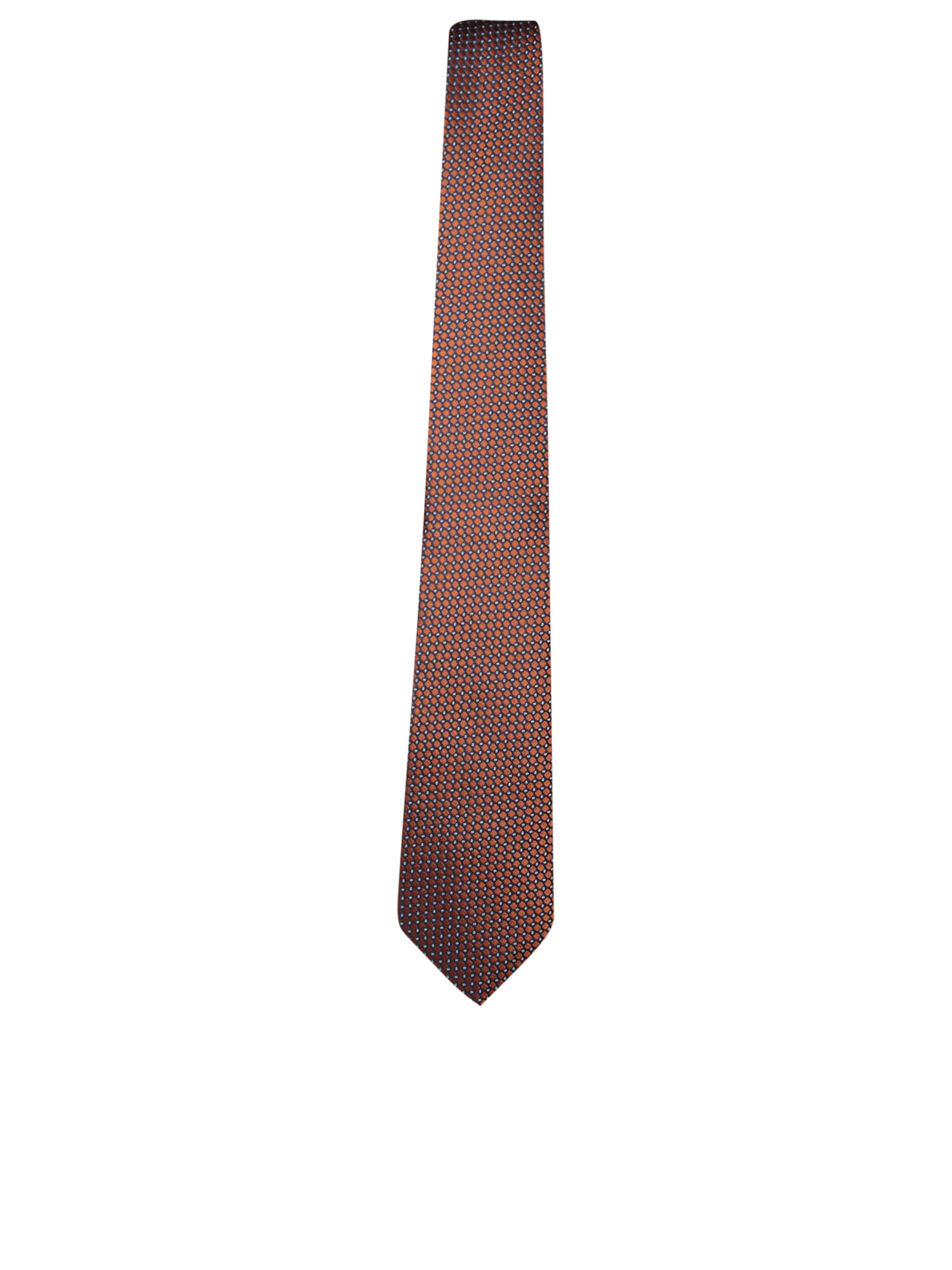 Brown Diamond 8 Cm Tie