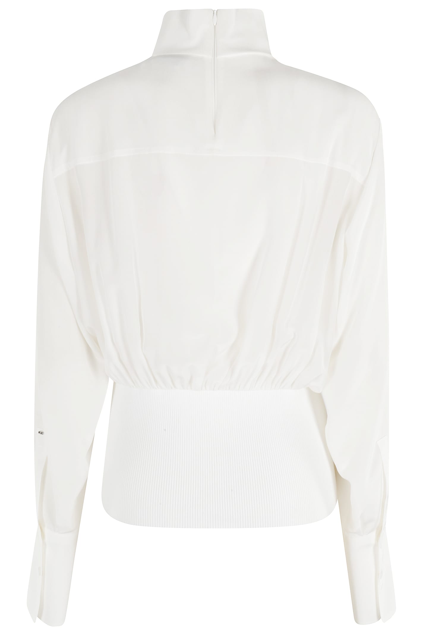Seventy Turtleneck Cardigan In White