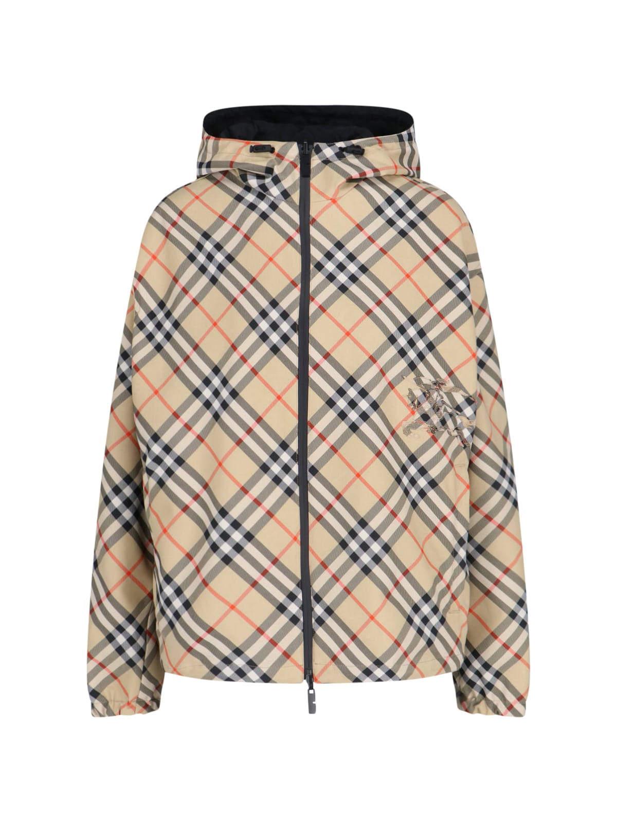 Burberry Ekd Reversible Jacket In Multi