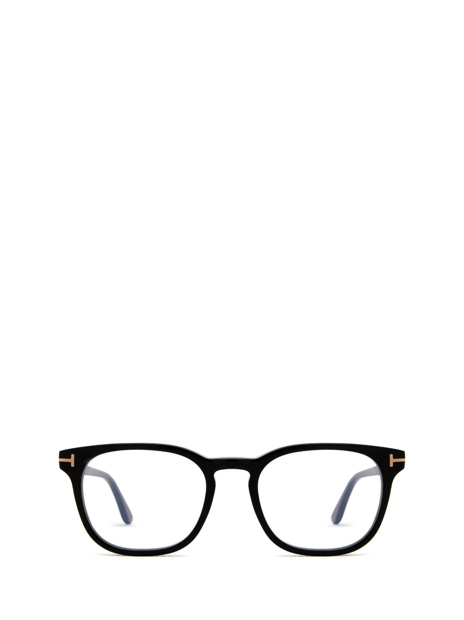 Shop Tom Ford Ft5868-b Shiny Black Glasses