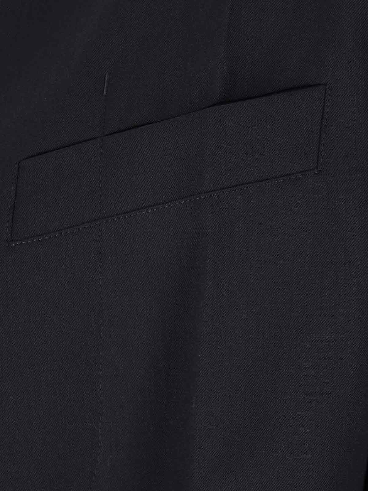 Setchu Double-breasted Blazer In Blue