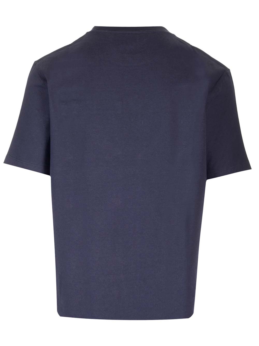 Shop Palm Angels Blue T-shirt With Pocket