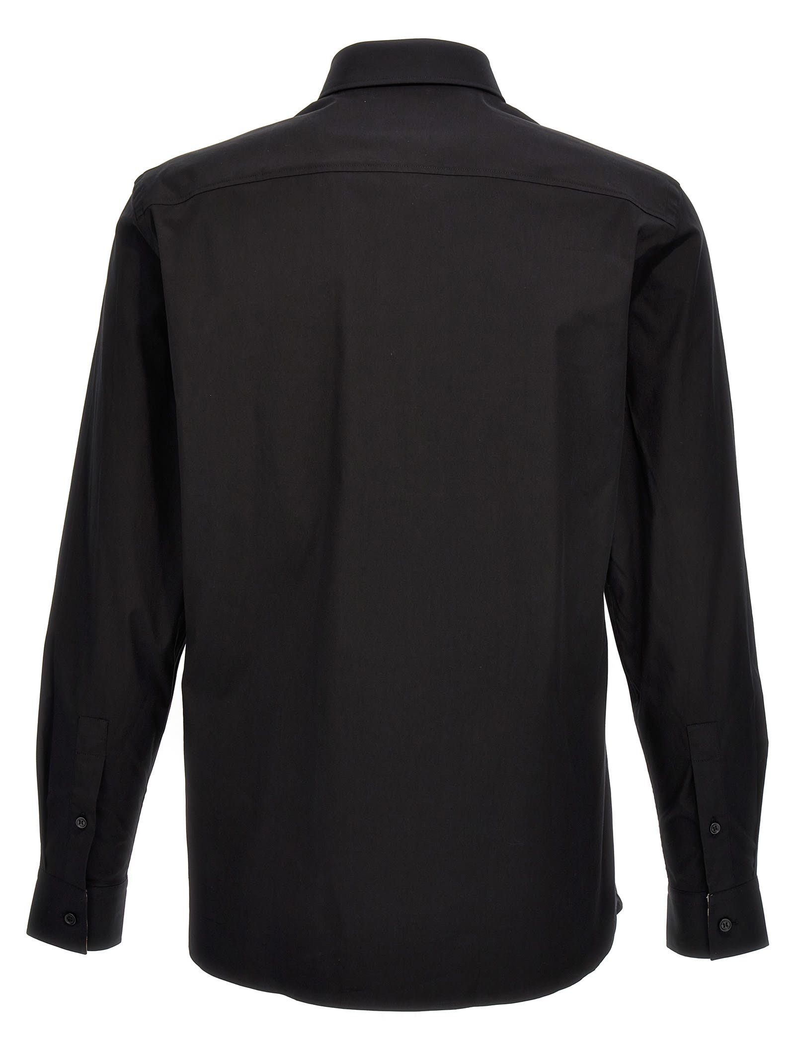 Shop Burberry Sherfield Shirt In Black