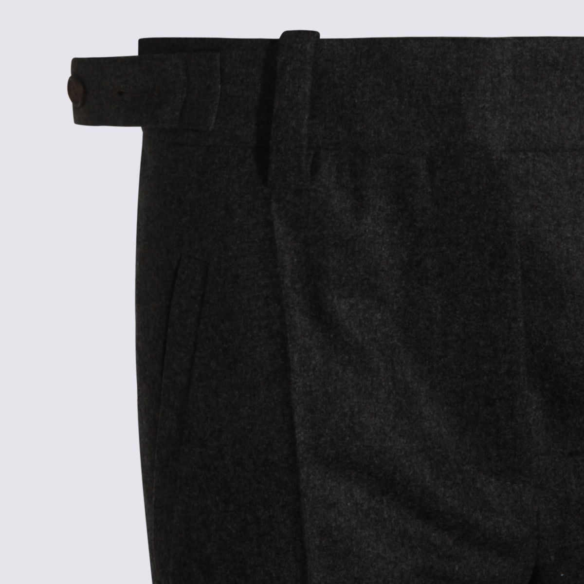 Brunello Cucinelli Black Wool Pants