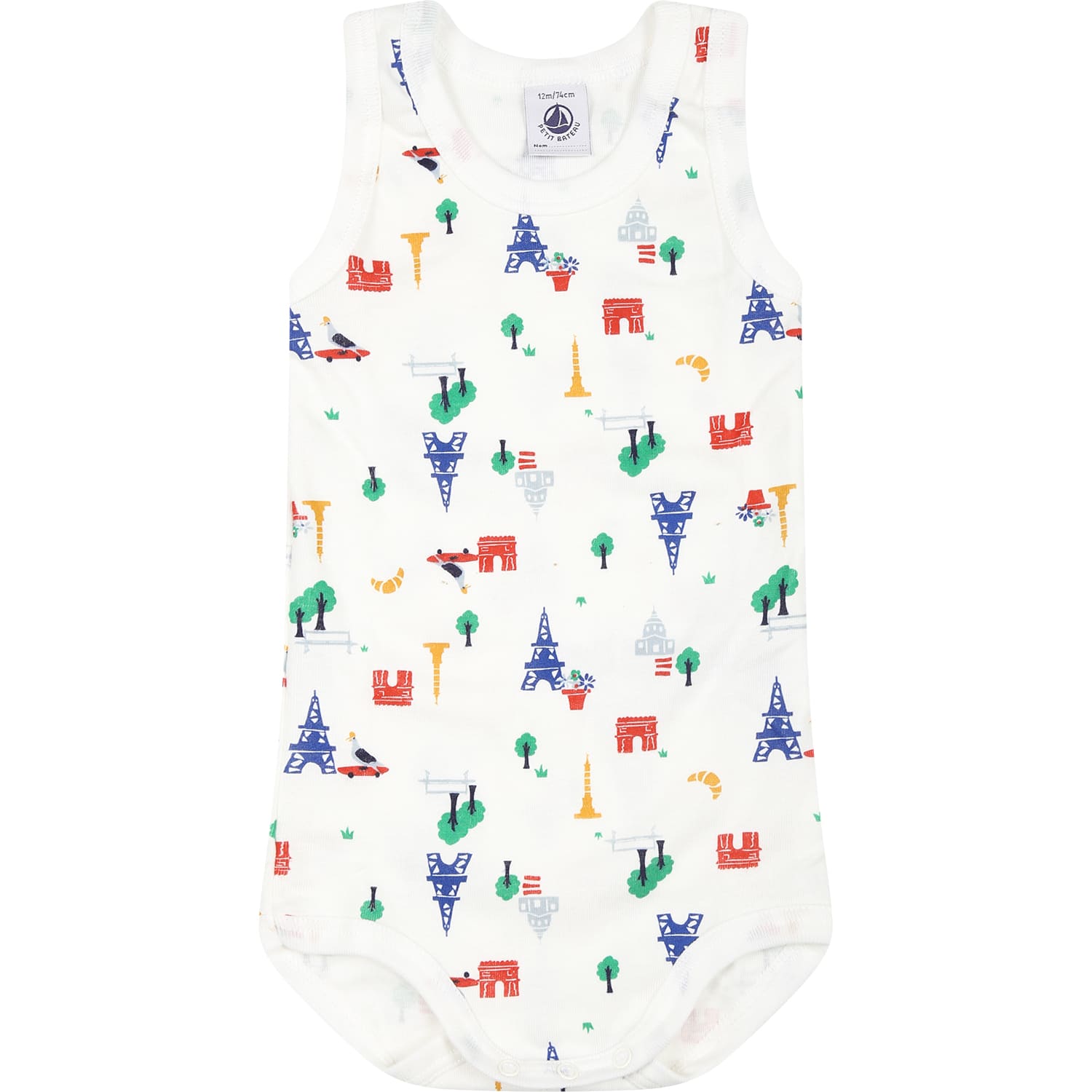 Shop Petit Bateau Multicolor Set For Baby Boy