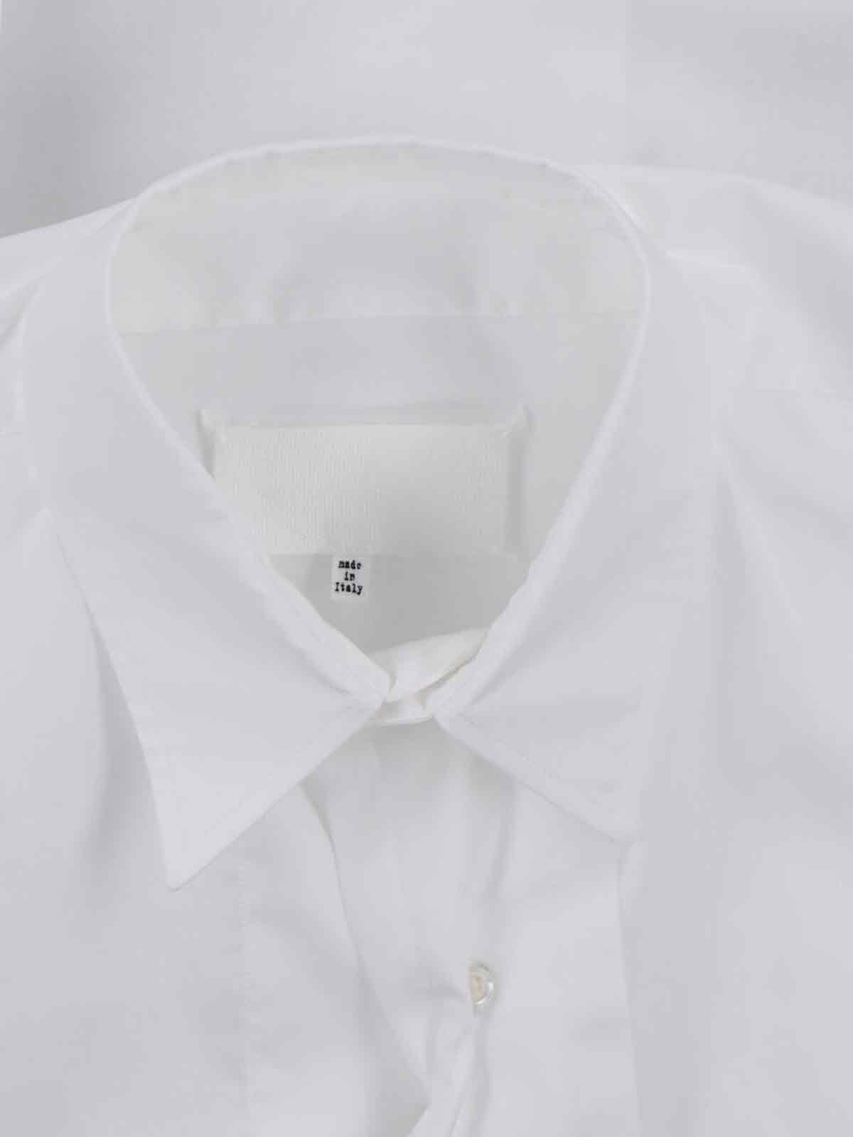 Maison Margiela Cotton Shirt In White