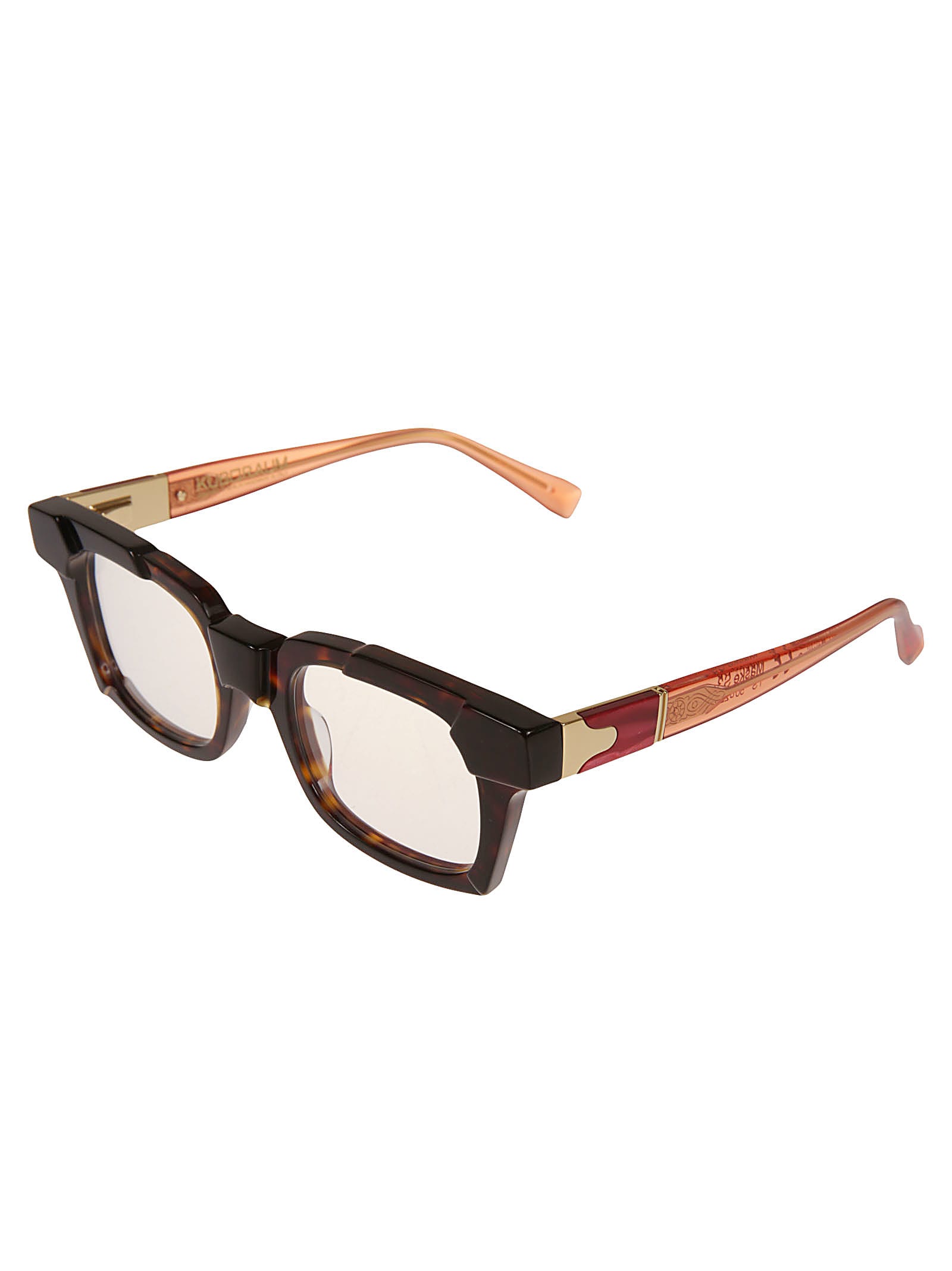 Shop Kuboraum S3 Glasses In Brown