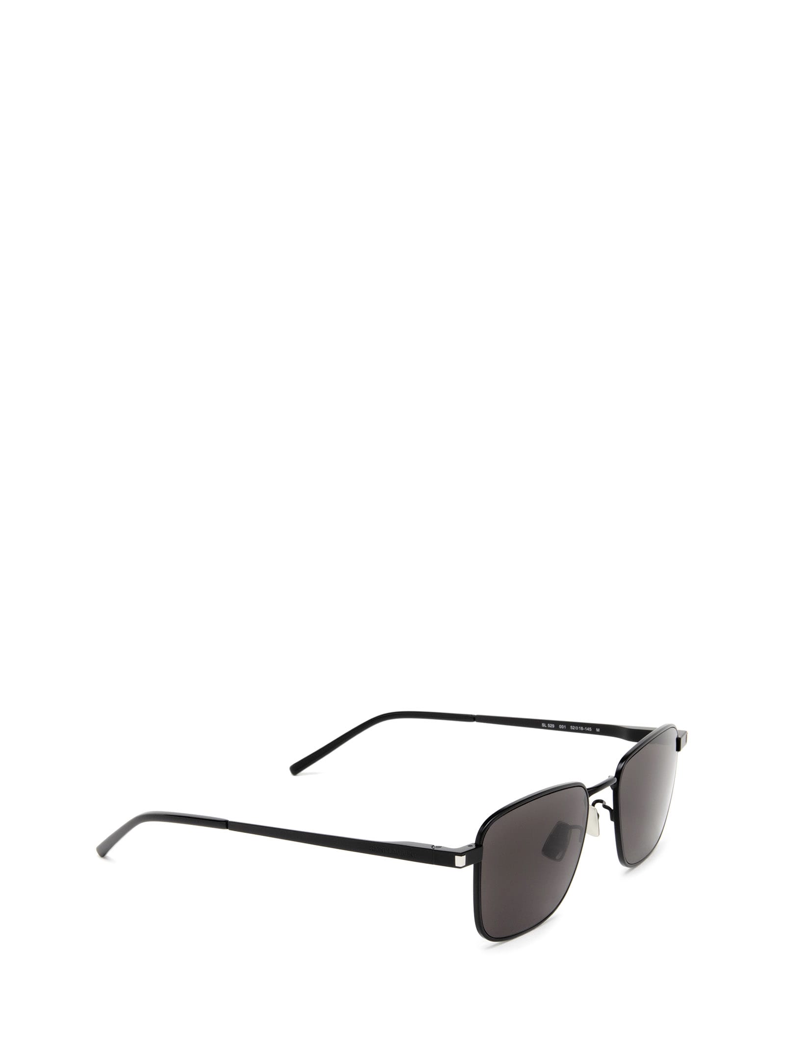 Shop Saint Laurent Sl 529 Black Sunglasses