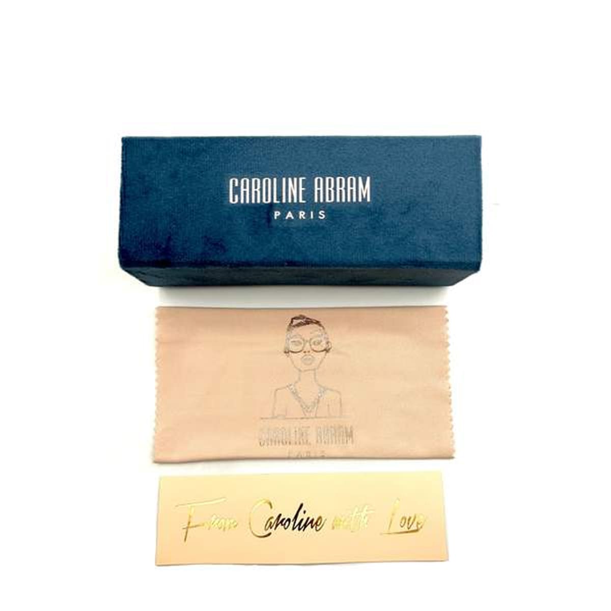 Caroline Abram Milly 319 Blue Pink Glasses In Blue