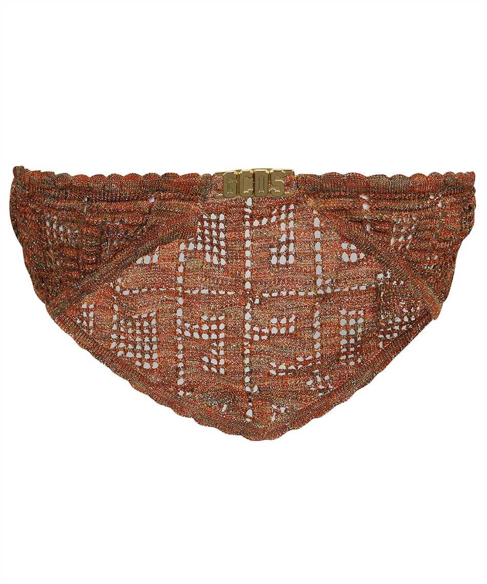 Gcds Knitted Top In Brown