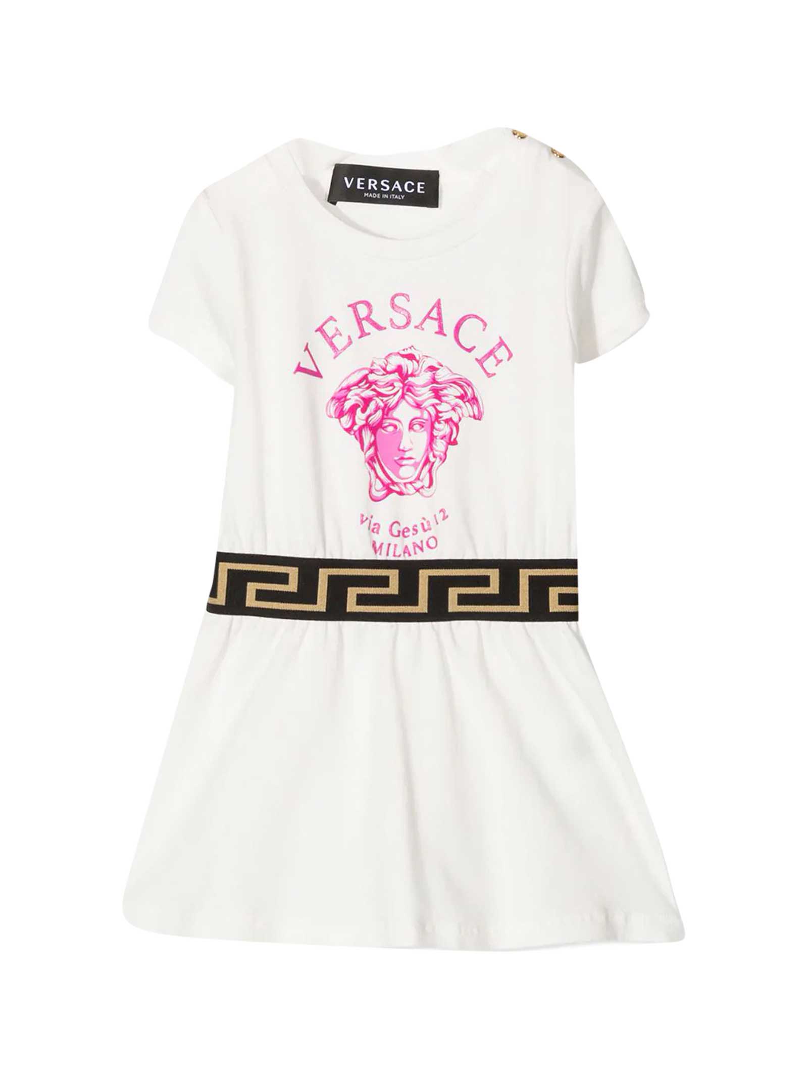 Versace Young White Dress