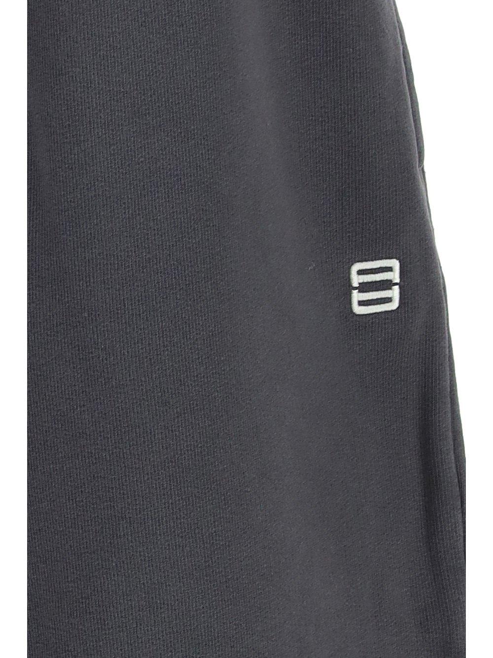 Shop Ambush Logo Embroidered Shorts In Grey