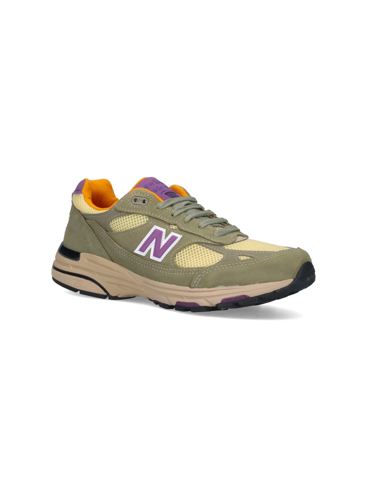 New Balance Khaki Made In Usa 993 Sneakers In Green
